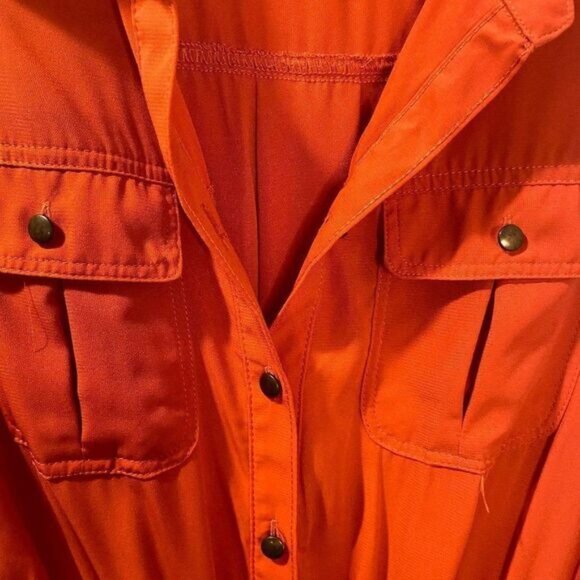 BEBOP Women Sleeveless Jumpsuit Collared Button Top‎ Wide Leg Palazzo Small - Picture 6 of 9